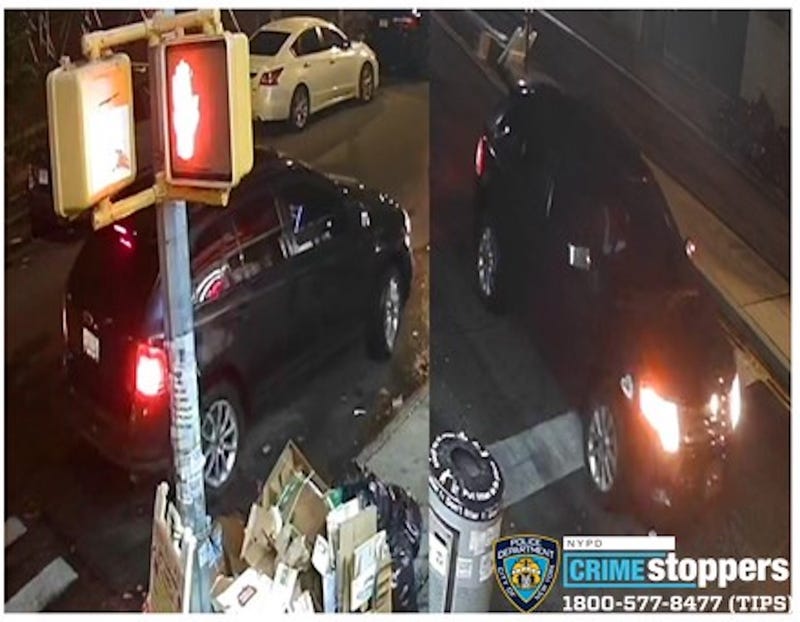 The vehicle police are searching for in a robbery spree targeting people's jewelry