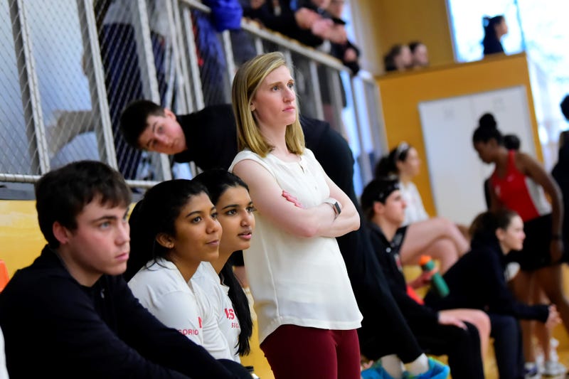 Niki Clement, head men's and women's squash coach at Haverford College.