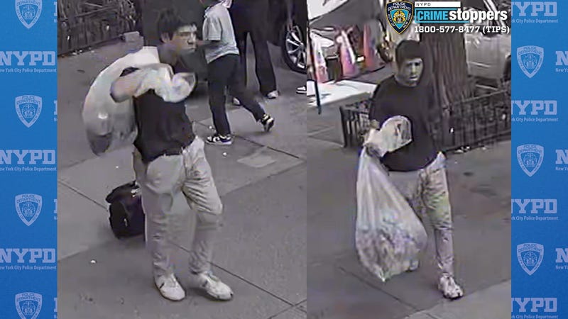 The suspect was last seen fleeing westbound on West 72nd Street towards Columbus Avenue, police said