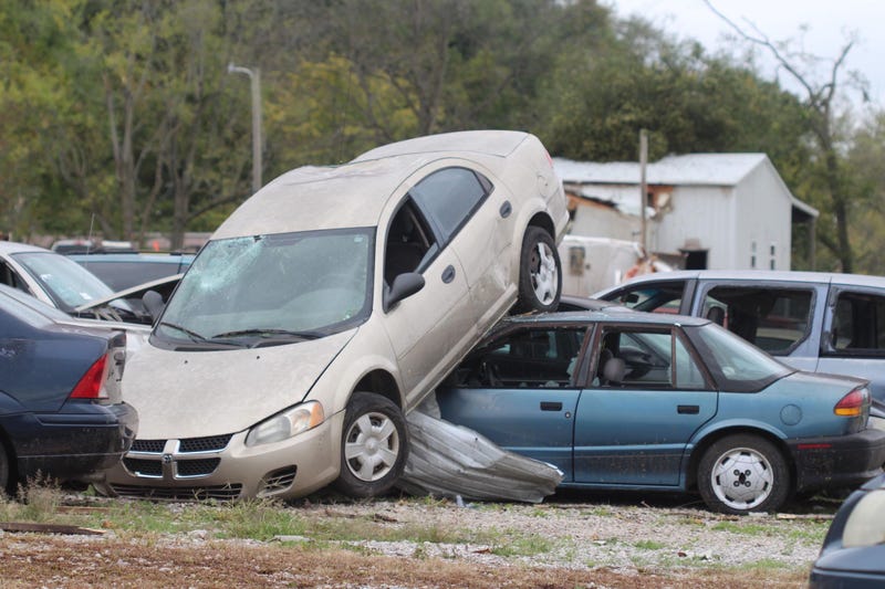 tornado damage in Missouri