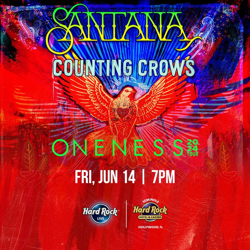 Santana with Counting Crows