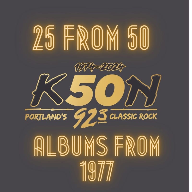 KGON 25 From 50 - Albums From 1977