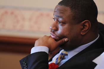 Illinois State Senator Emil Jones III.