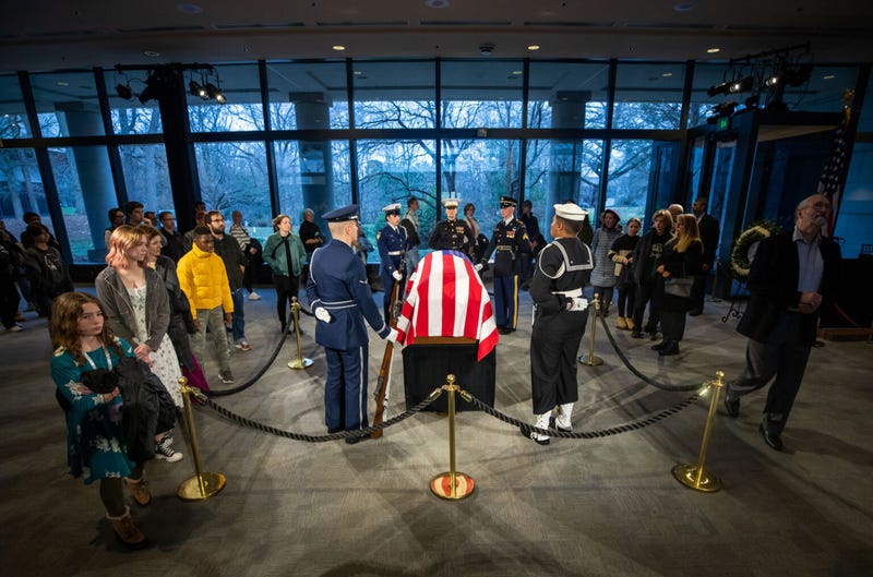 A Commander-in-Chief's Final Journey Led by Military Tradition