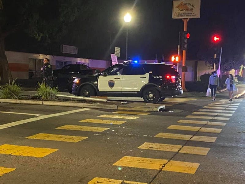 An alleged drunk rampage in San Mateo resulted in two car accidents Tuesday night, one of which was a hit and run. 