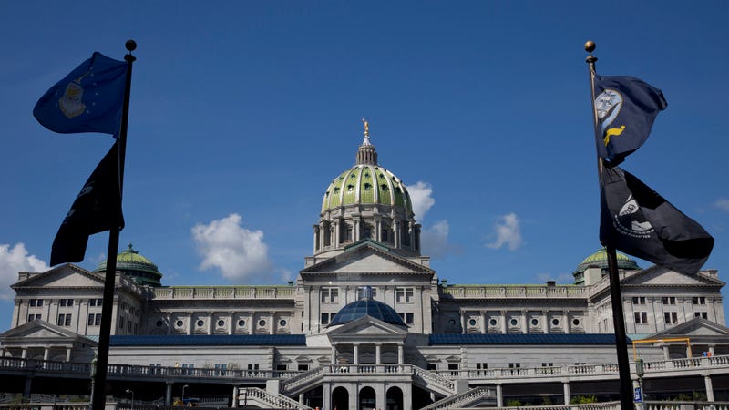 Pennsylvania State Capitol in Summer