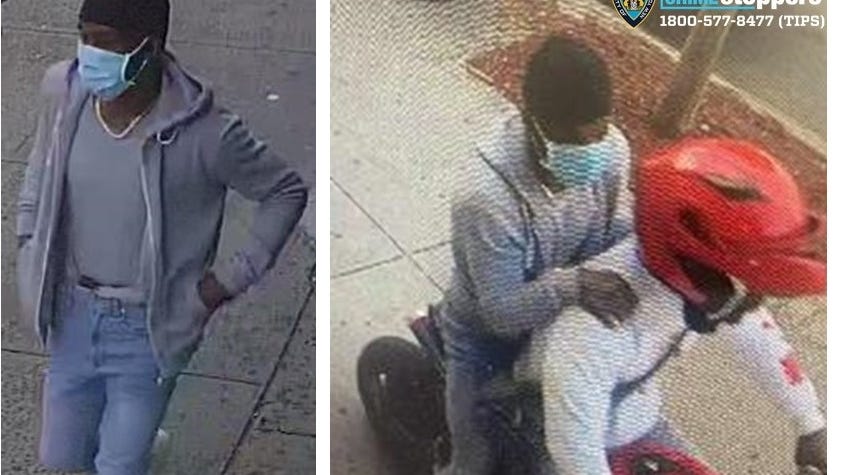 VIDEO: Man robbed of $50K chain at gunpoint outside of Brooklyn auto repair shop