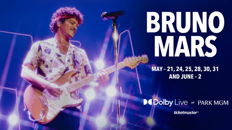 Bruno Mars Dolby Live at Park MGM