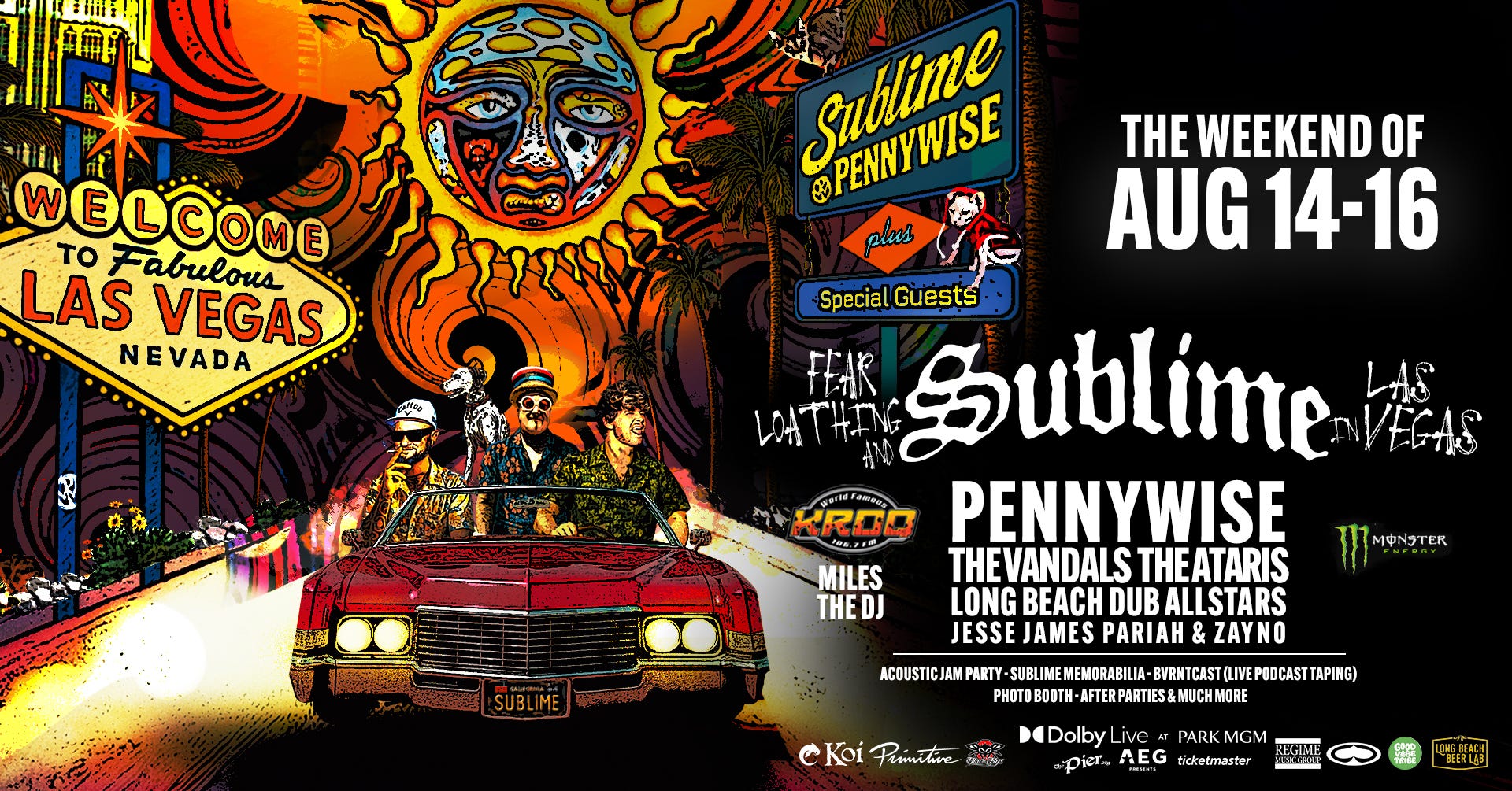 応募抽選A賞！ Fear, and Loathing in Las Vegas Win a trip to Fear, Loathing & Sublime in Las Vegas