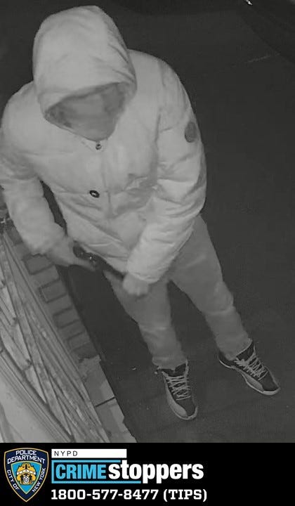 Police are searching for three suspect wanted in connection with an armed robbery in Queens on Wednesday.