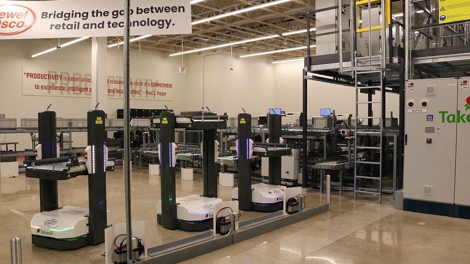 Jewel-Osco combines groceries and robots at new micro-fulfillment center in Westmont