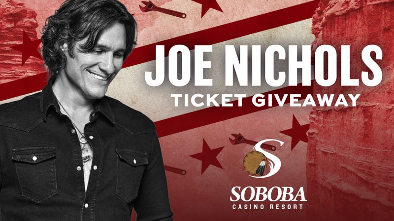 Weekend Code Words: Joe Nichols at Soboba Casino Resort