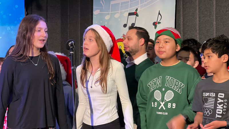 B101's K-8 Division 2023 Christmas Choir Competition Champions Murray Avenue School Perform at B101
