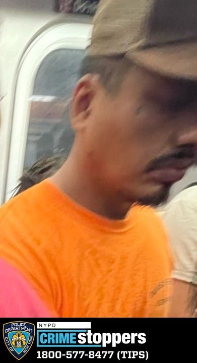 Suspect in subway grope
