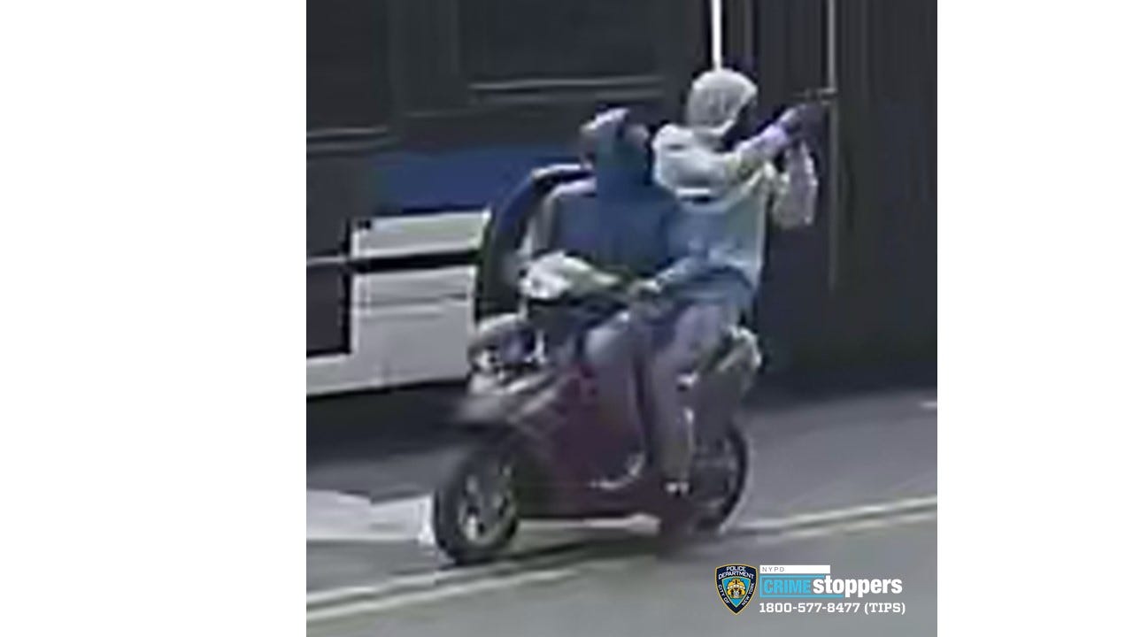 Man, 75, shot in leg by 2 men seen firing gun from moped on Bronx street: NYPD