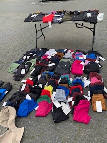 Hundreds of thousands of dollars of merchandise has been recovered in a California Highway Patrol operation.