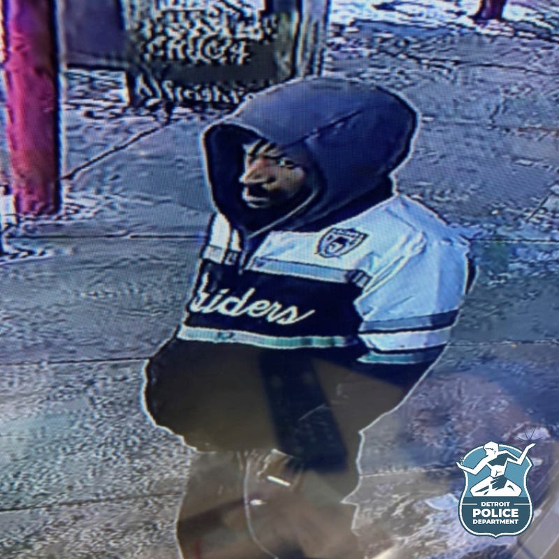 Suspect wanted in connection to an armed robbery in at Detroit-area Family Dollar