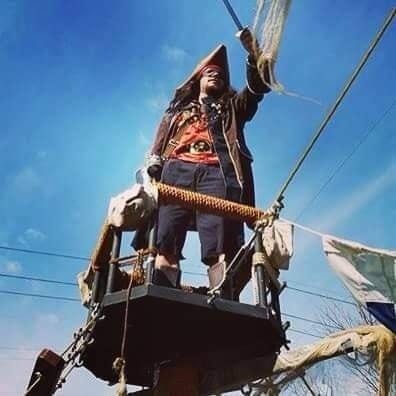 Captian of the pirate ship.