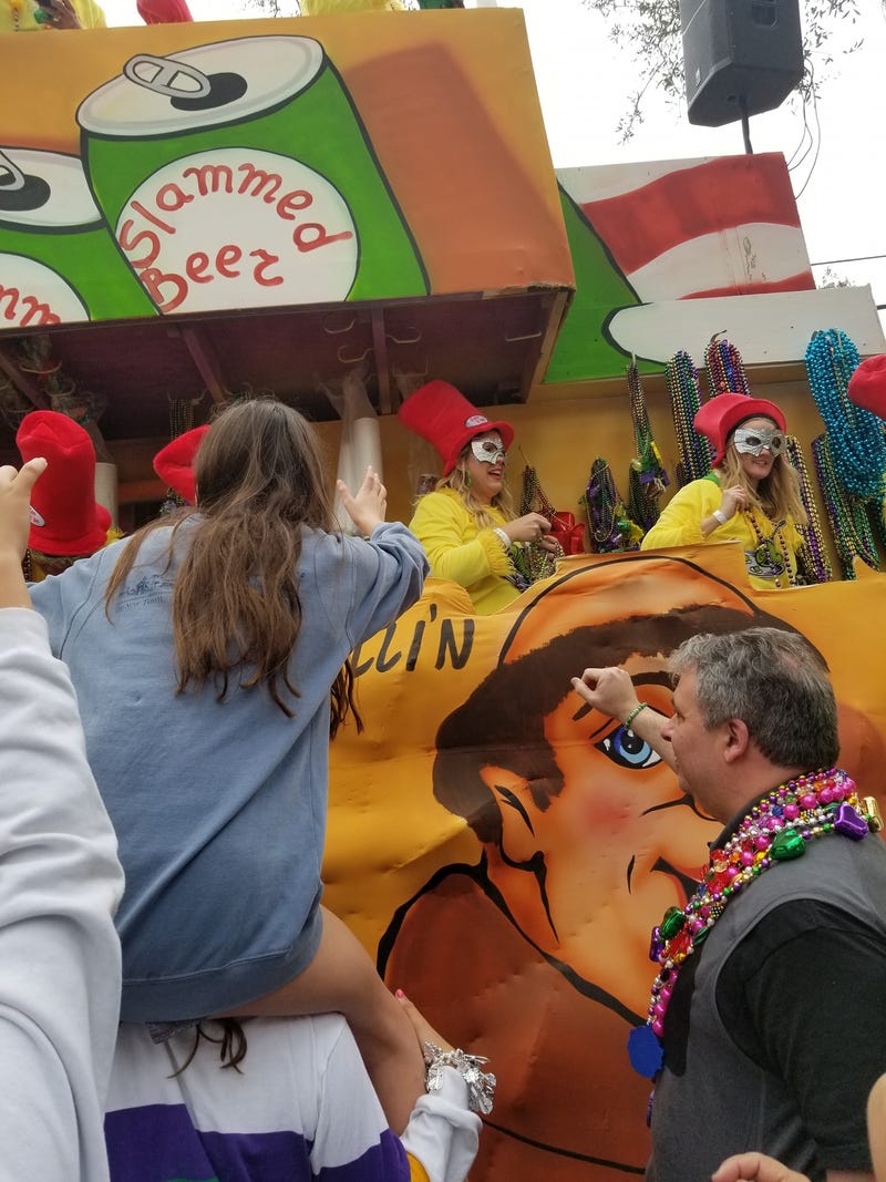 The Slamming Beer Parade Float
