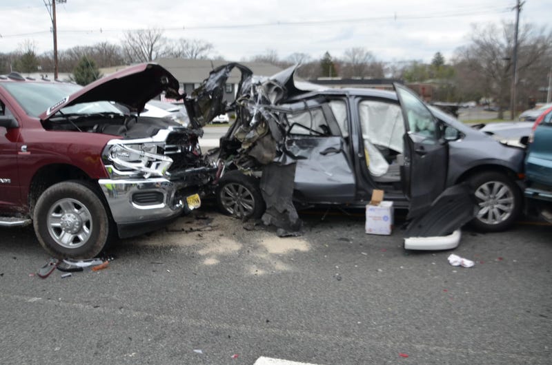 Crash on Route 17 in New Jersey