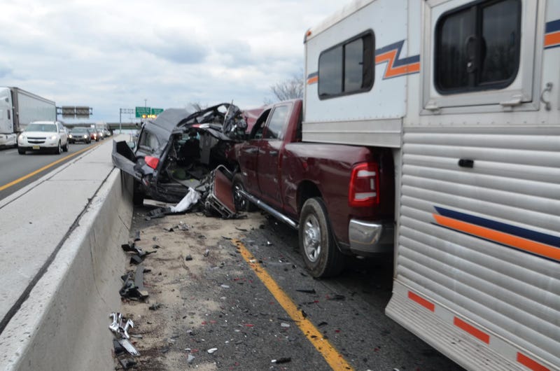 Crash on Route 17 in New Jersey