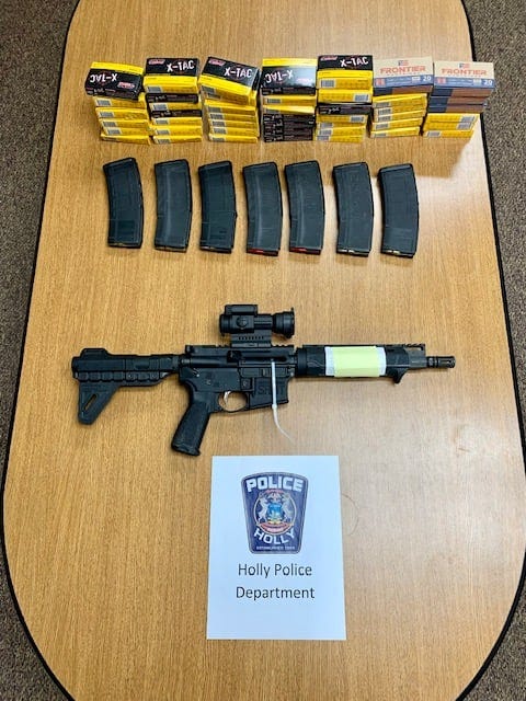 Rifle and ammunition