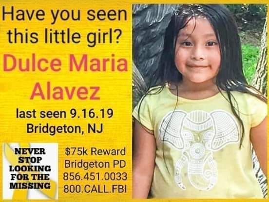 Dulce Alvarez missing poster