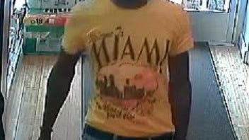 VIDEO: Advil robber who swung bike chain at Brooklyn pharmacy owner sought