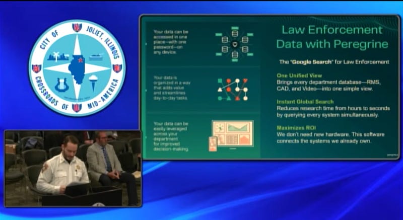 Joliet City Council meeting