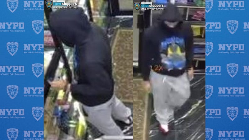 Bronx convenience store employee robbed of $700 at gunpoint; suspect sought