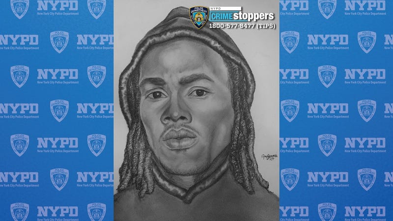 Police released a sketch of one of two suspects in a home invasion burglary on Staten Island last week