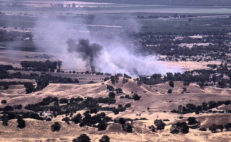 CAL FIRE crews are responding to a vegetation fire in Vacaville and evacuations have been called for all residents in the area.