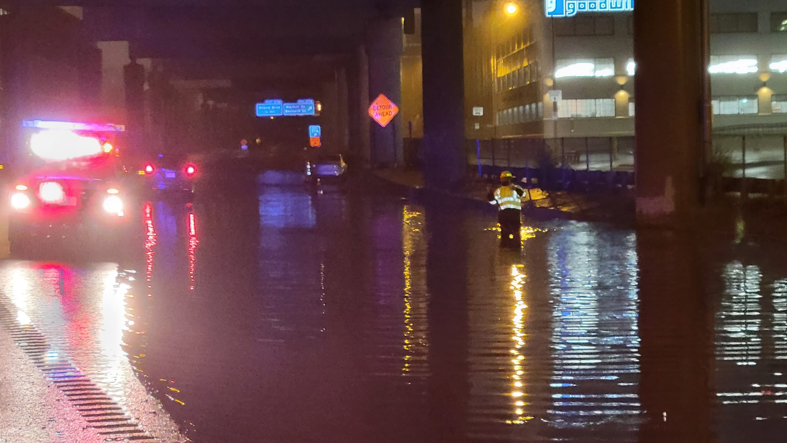 Torrential downpours, flash flooding create life-threatening conditions