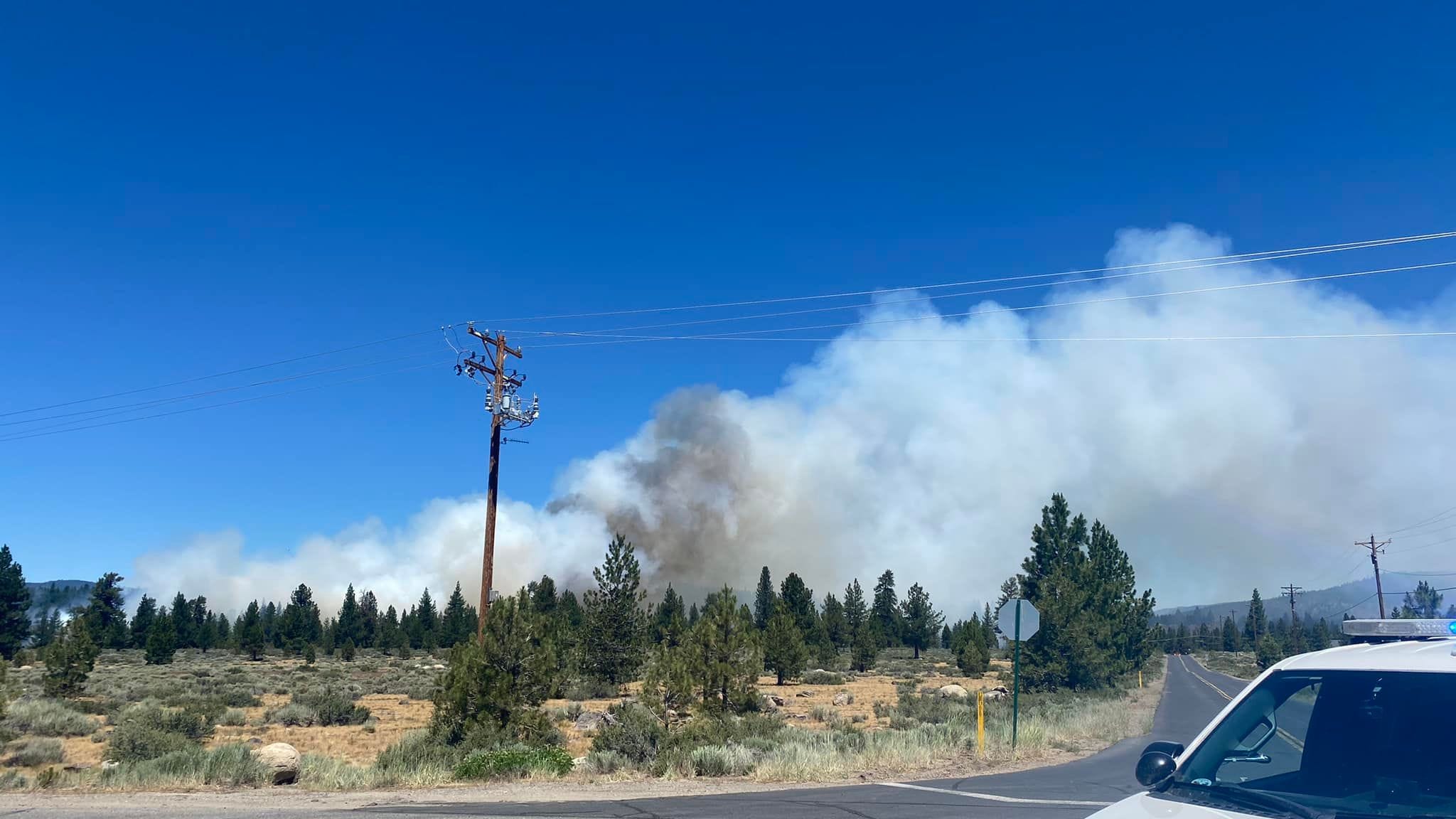 Truckee fire forces evacuations; suspected arsonist arrested
