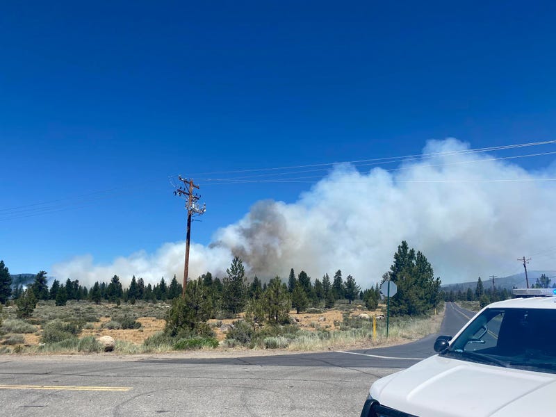 Evacuations in Truckee have been lifted after a wildfire broke out Thursday.