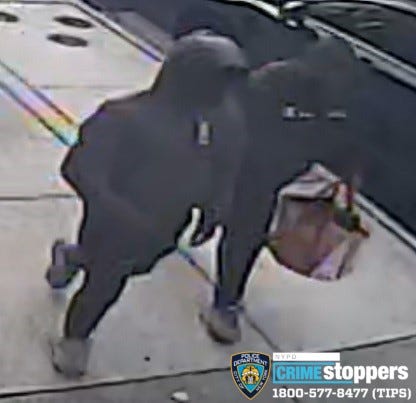 Surveillance image of robbery suspects
