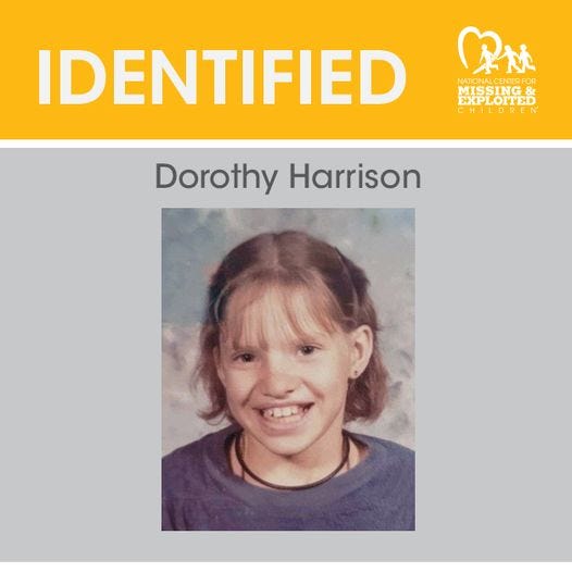 Missing Girl Identified