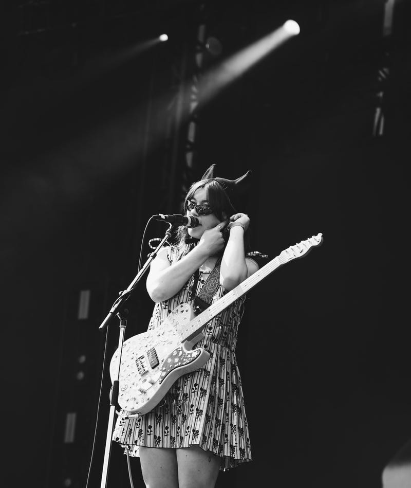 Wet Leg playing at Austin City Limits Music Festival 2022