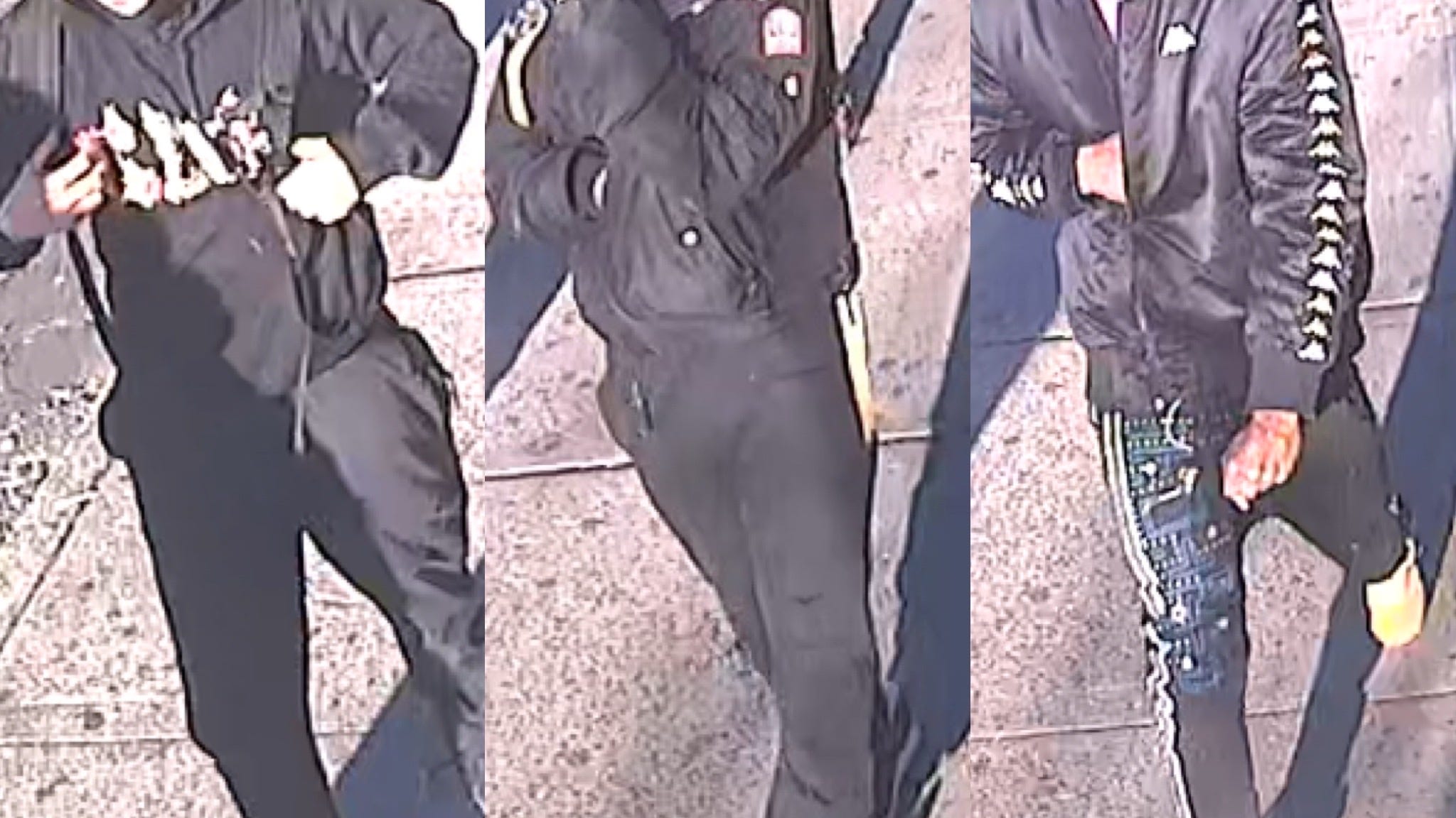 NEW PHOTOS: 3 sought in face slashing at Bronx subway station