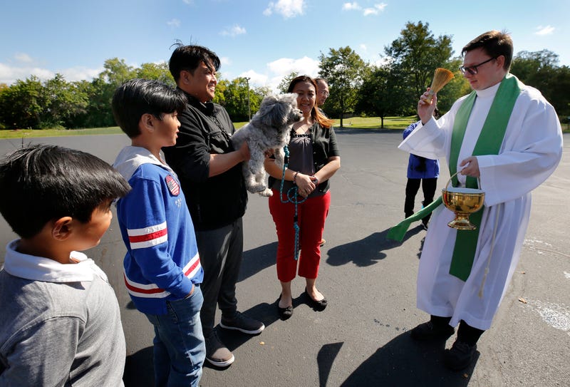 St. Mary of Vernon pet blessing