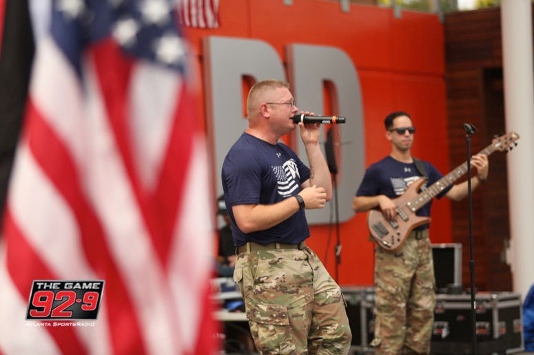 Atlanta Falcons Military Appreciation Day