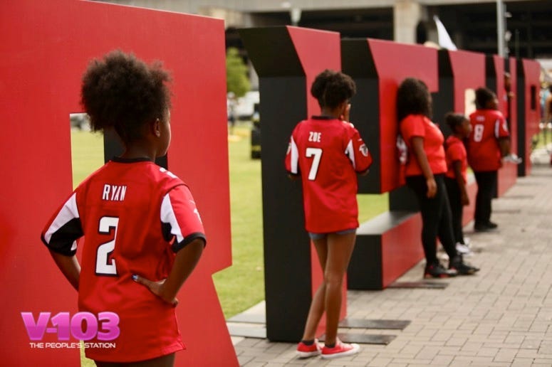 Atlanta Falcons Military Appreciation Day
