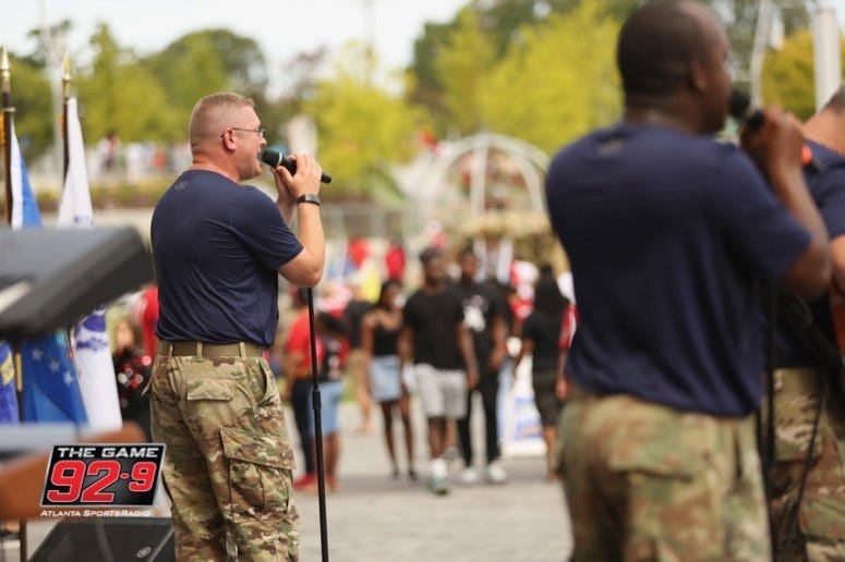 Atlanta Falcons Military Appreciation Day