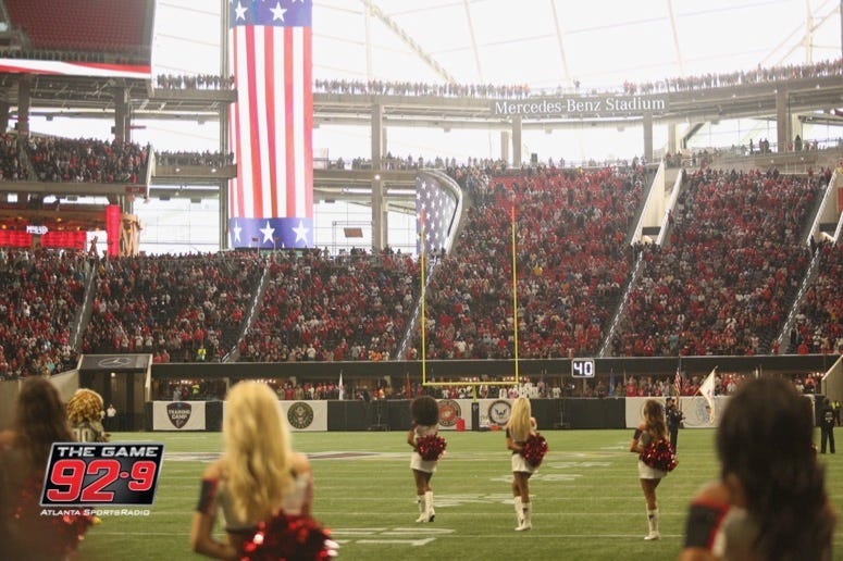 Atlanta Falcons Military Appreciation Day