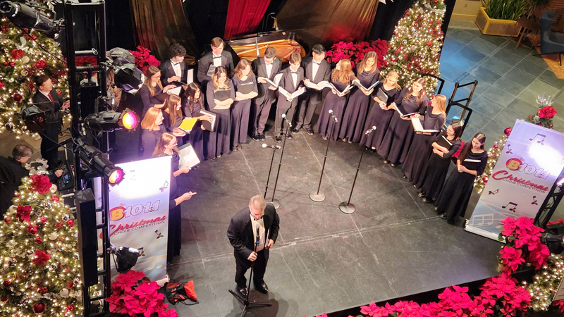 9-12 Christmas Choir Champions Council Rock High School South Performs at the Kimmel Center
