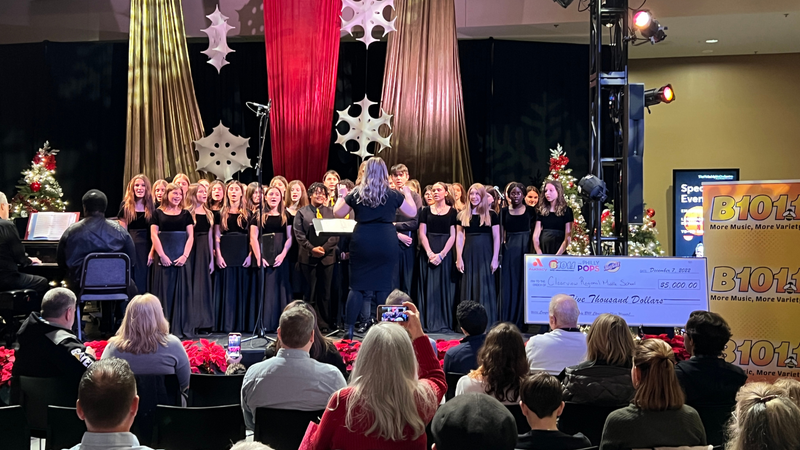 Clearview Regional Middle School Performing Live at the Kimmel Center