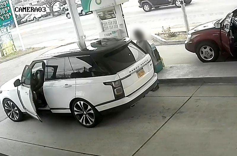 The stolen vehicle was later recovered in East Orange, New Jersey