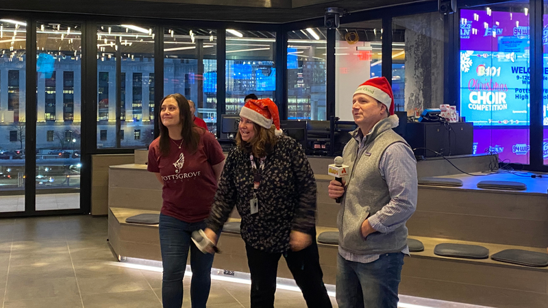 B101's 2024 High School Christmas Choir Competition Champions Pottsgrove High School Performs at B101