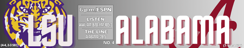 LSU Alabama
