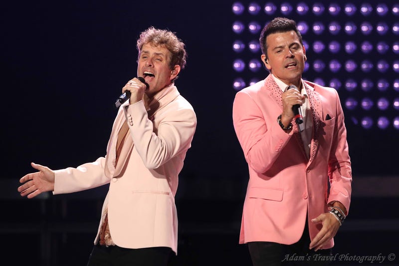 New Kids on the Block on stage